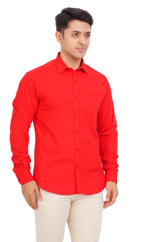 Red Shirt Full Sleeve