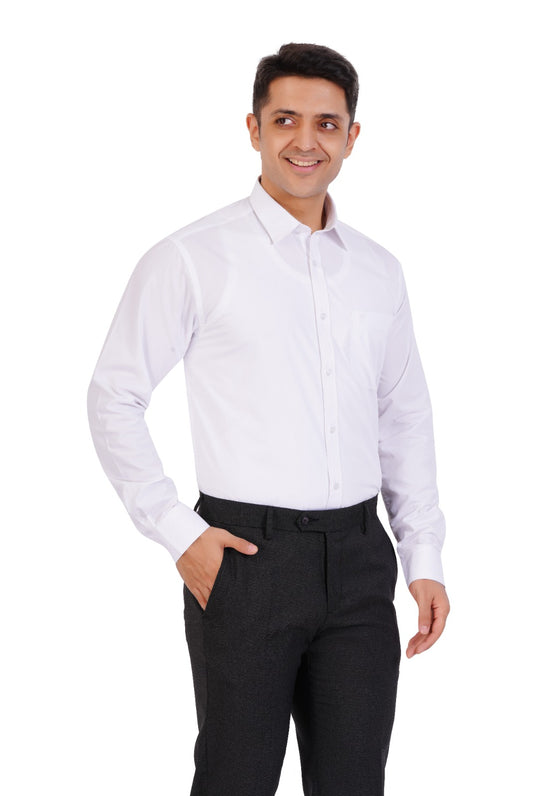 Cotton Blend Slim Fit Full Hand
