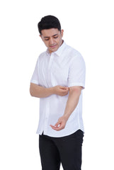 White Shirt Half Sleeve