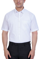 Cotton Blend Slim Fit Half Hand