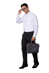Cotton Blend Slim Fit Full Hand