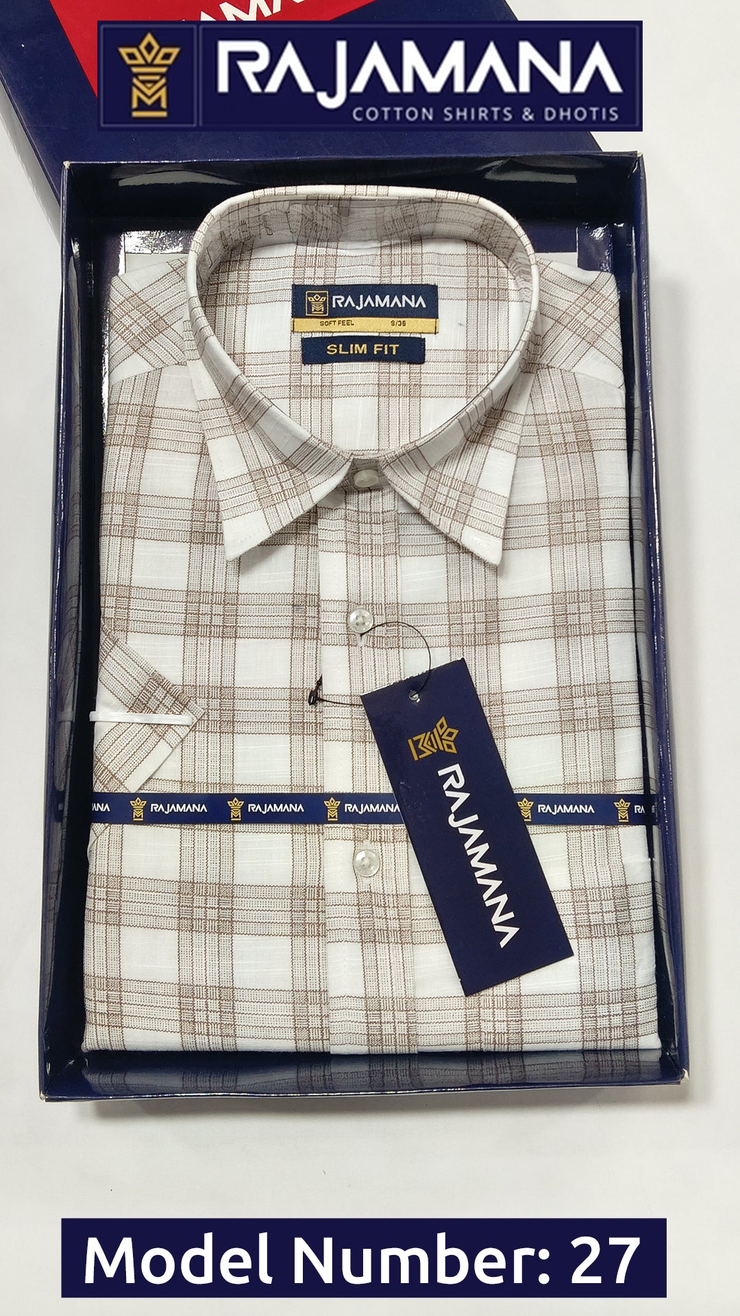 Checked Shirts Full Hand 27