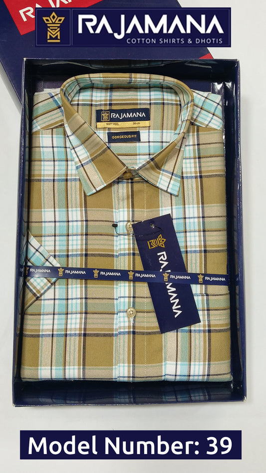 Checked Shirts Full Hand 39