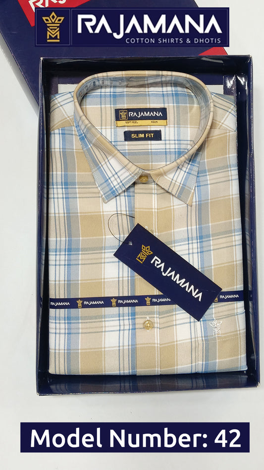 Checked Shirts 42