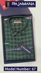 Checked Shirts Half Hand 67