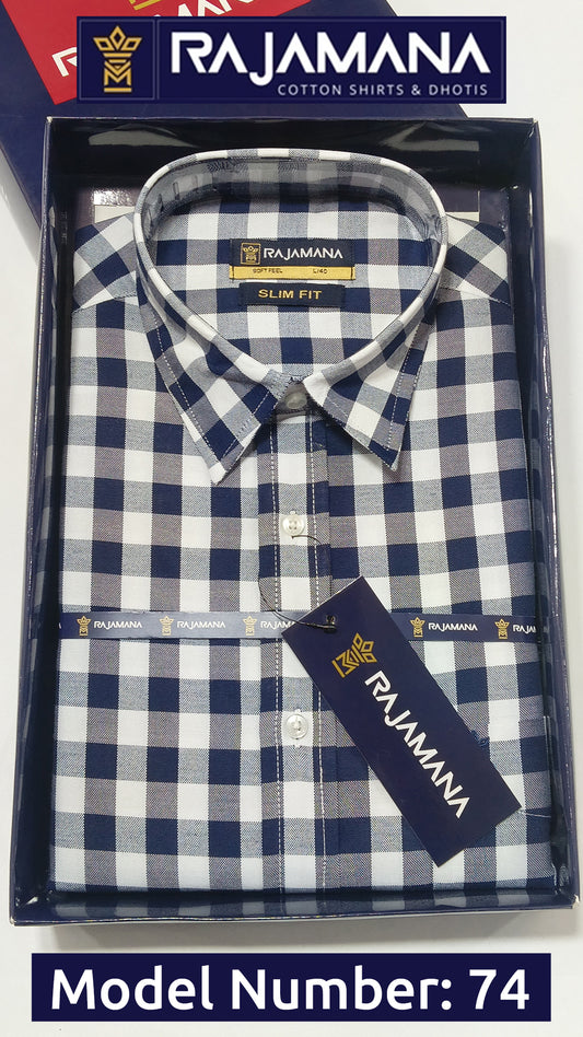 Checked Shirts Half Hand 74