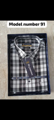 Checked Shirts Half Hand 91