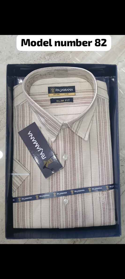 Striped Shirt Half Hand 82