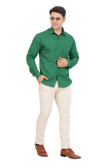 Dark Green Shirt Full Sleeve