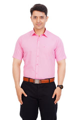 Pink Shirt Half Sleeve