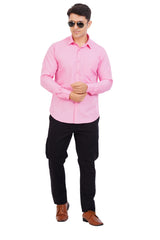 Pink Shirt Full Sleeves