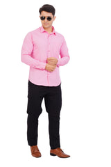 Pink Shirt Full Sleeves