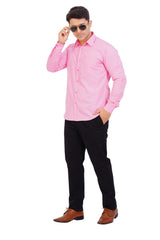 Pink Shirt Full Sleeves