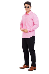 Pink Shirt Full Sleeves