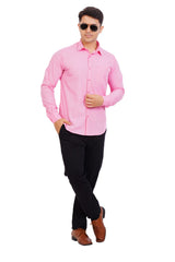 Pink Shirt Full Sleeves