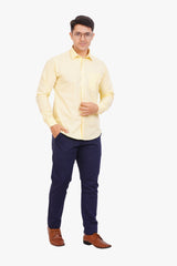 Yellow Shirt Full Sleeve