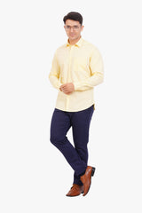 Yellow Shirt Full Sleeve