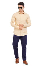 Sandle Yellow Shirt Full Sleeve