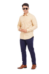 Sandle Yellow Shirt Full Sleeve