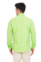 Light Green Shirt Full Sleeve