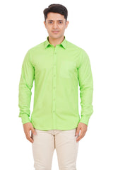 Light Green Shirt Full Sleeve