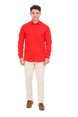 Red Shirt  Full Sleeve