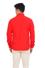 Red Shirt  Full Sleeve