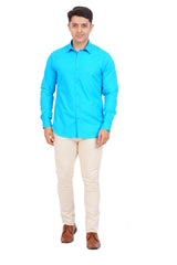 Sky Blue Shirts Full Sleeve