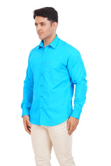 Sky Blue Shirts Full Sleeve