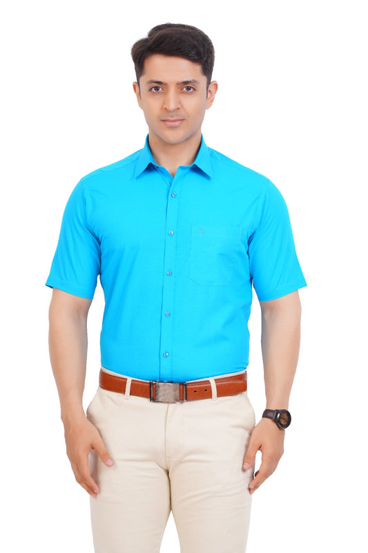 Sky Blue Shirt Half sleeve