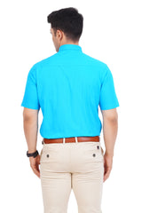 Sky Blue Shirt Half sleeve