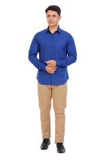 Royal Blue  Shirt Full Sleeve