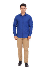 Royal Blue  Shirt Full Sleeve