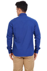 Royal Blue  Shirt Full Sleeve