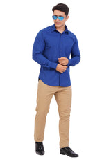 Royal Blue  Shirt Full Sleeve