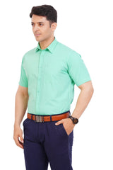 Mint Green  Shirt Half sleeve