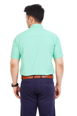 Mint Green  Shirt Half sleeve