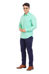 Mint Green Shirt Full sleeve