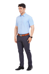 Light Blue Shirt Half Sleeve