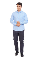 Light Blue Shirt  Full Sleeve