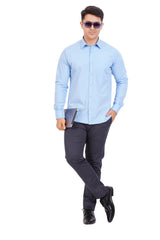 Light Blue Shirt  Full Sleeve