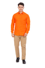 Orange Shirt Full Sleeve