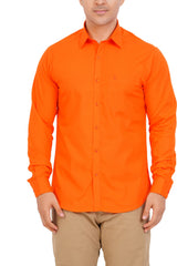 Orange Shirt Full Sleeve