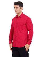 Maroon  Red Shirt  Full Sleeve