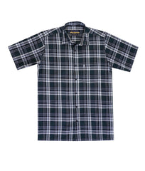 Checked Shirt Half Hand 04