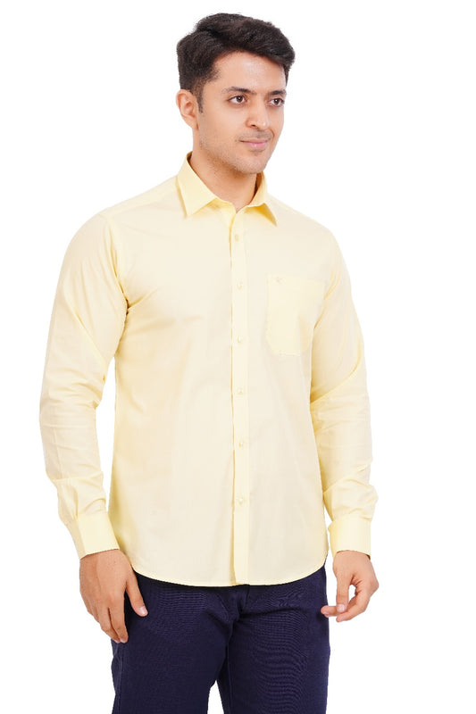 Yellow Shirt Full Sleeve