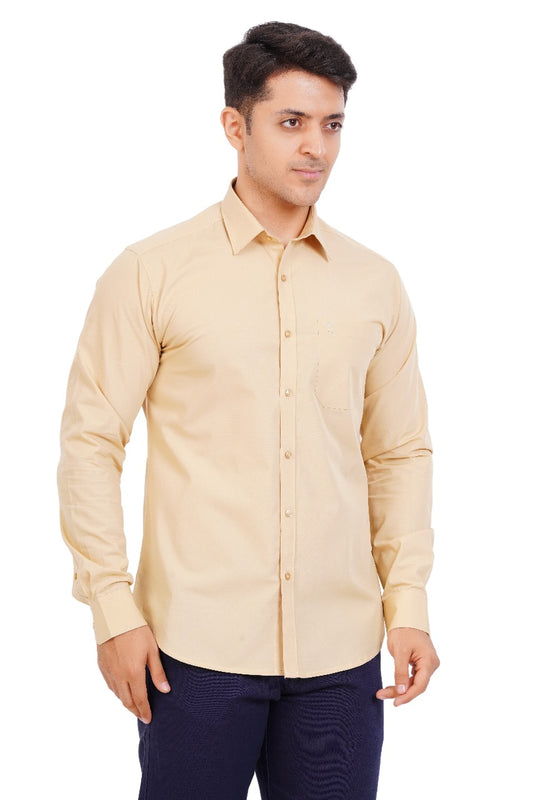 Sandle Yellow Shirt Full Sleeve